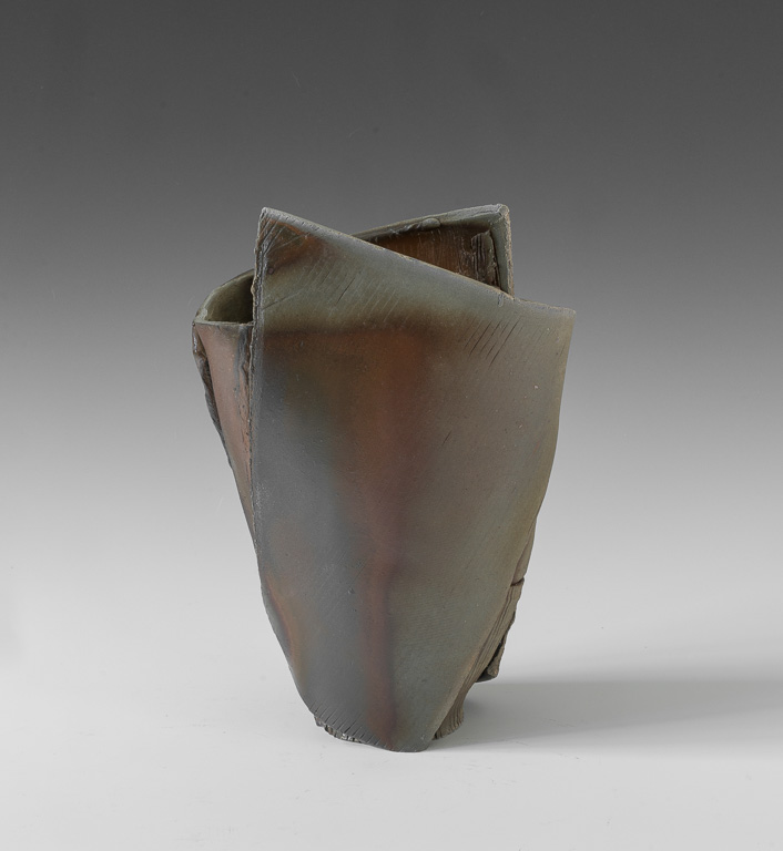#14 Shield Vase III (side B)h 11"  w 8"  d 4"